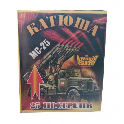 Ракетна установка "Катюша" МС-25 на 25 пострілів